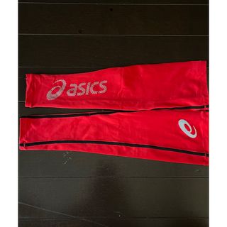 アシックス(asics)のアシックス ウィンジョブ アームサポーター M レッド (トレーニング用品)