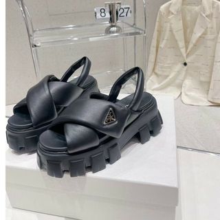 プラダ(PRADA)の綺麗 <プラダ>  ☆サンダル-01(サンダル)