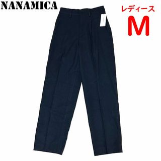 ナナミカ(nanamica)の<新品> 定価4.4万円 レディースMサイズ　ナナミカ　ウールパンツ　日本製(カジュアルパンツ)