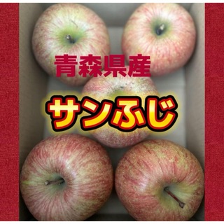 りんご  サンフジ  正規品  5玉　CA品(フルーツ)
