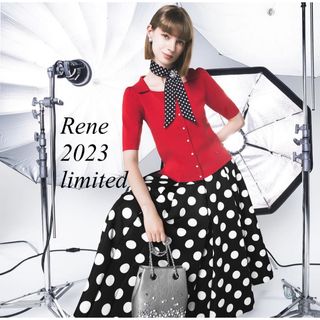 ルネ(René)のRene♡ 2023年 銀座Anniversary限定 ポルカドットスカート (ロングスカート)