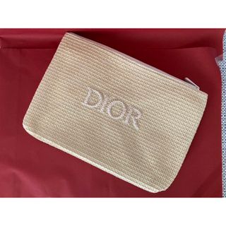 ディオール(Dior)の【Dior】ディオール ノベルティポーチ ベージュ 【新品未使用】(ポーチ)