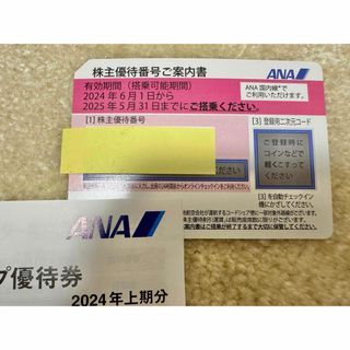 エーエヌエー(ゼンニッポンクウユ)(ANA(全日本空輸))の全日空 ANA 株主優待 株主割引券(航空券)