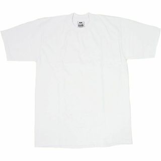 プロクラブ(PRO CLUB)のプロクラブ クルーネック 半袖 ヘビーウェイト 無地 Tシャツ ホワイト 2XL(Tシャツ/カットソー(半袖/袖なし))