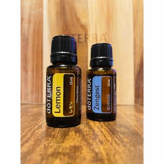 ドテラ(doTERRA)のdoTERRA   ドテラ　レモン　ゼンジェスト　エッセンシャルオイル　15㎖(エッセンシャルオイル（精油）)