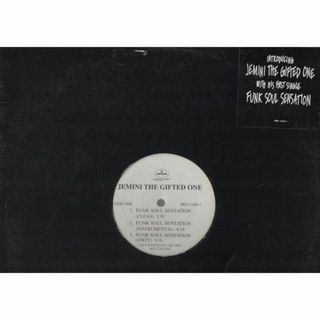 【廃盤12inch】Jemini The Gifted One / Funk S(その他)