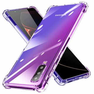 【サイズ:GalaxyA72018_色:紫+青】Galaxy A7 2018 ケ(その他)