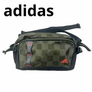 アディダス(adidas)のadidas アディダス ボディバッグ ウエストバッグ グリーン(ボディーバッグ)