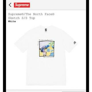 シュプリーム(Supreme)のSupreme The North Face Sketch S/S Top(Tシャツ/カットソー(半袖/袖なし))