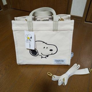 スヌーピー(SNOOPY)のsnoopy布バッグ☆(トートバッグ)