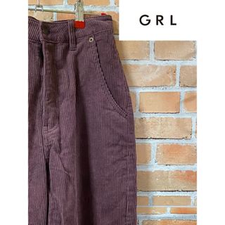 グレイル(GRL)の【お洒落】GRL グレイル☆レトロで可愛いコーデュロイパンツ！(カジュアルパンツ)