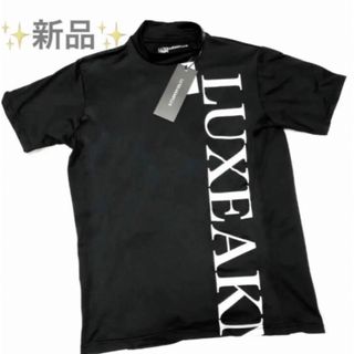 [新品]LUXEAKMPLUS / GOLF 半袖 Mモックネック ハイネック