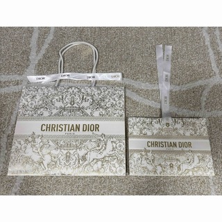 クリスチャンディオール(Christian Dior)のDior　コスメショップの紙袋　２個(ショップ袋)