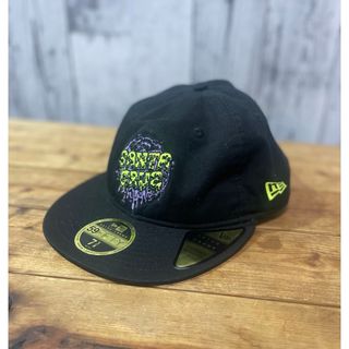 ニューエラー(NEW ERA)の未使用 ニューエラ サンタクルーズ コラボ キャップ 7 3/8 ブラック(キャップ)