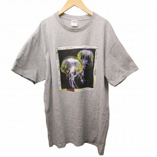 シュプリーム(Supreme)のシュプリーム Jelly Fish Tee Tシャツ 半袖 ロゴ グレー L(Tシャツ/カットソー(半袖/袖なし))