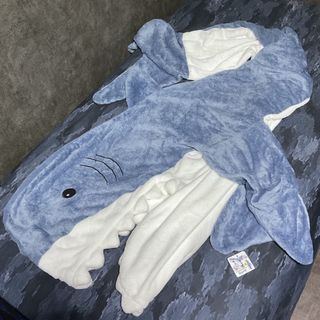 きぐるみブランケットシャーク着ぐるみホオジロザメsharkサメ鮫(ぬいぐるみ)