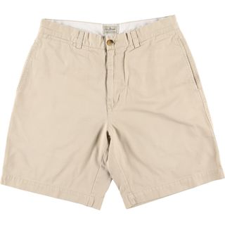 L.L.Bean - 古着 エルエルビーン L.L.Bean チノショーツ ショートパンツ メンズw33 /eaa446082