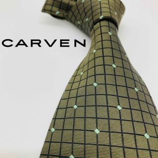 カルヴェン(CARVEN)の【美品】CARVEN /カルヴェン　ネクタイ　総柄(ネクタイ)