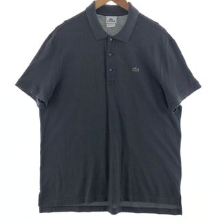 ラコステ(LACOSTE)の古着 ラコステ LACOSTE フランス企画 半袖 ポロシャツ ７ メンズXXL /eaa381349(ポロシャツ)