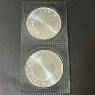 記念硬貨⑤御座位六十年 壱万円硬貨x2枚