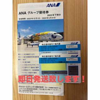 エーエヌエー(ゼンニッポンクウユ)(ANA(全日本空輸))のANA株主優待2枚（2024/5/31まで）(その他)