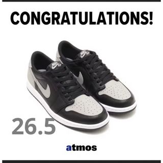 ジョーダン(Jordan Brand（NIKE）)のNike Air Jordan 1 Retro Low OG "Shadow"(スニーカー)