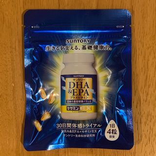 サントリー(サントリー)の【サントリー】DHA&EPA+セサミンEX  1日4粒　30日分(その他)