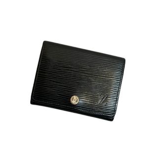 ルイヴィトン(LOUIS VUITTON)のルイヴィトン エピ カードケース M56169  IBO53(名刺入れ/定期入れ)