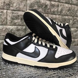 ナイキ(NIKE)のNIKE☆DUNK LOW★BLACK-COCONUT MILK★W27cm(スニーカー)