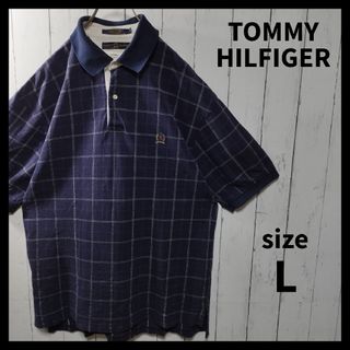 トミーヒルフィガー(TOMMY HILFIGER)の【TOMMY HILFIGER】Plaid Kanoko Polo Shirt(ポロシャツ)