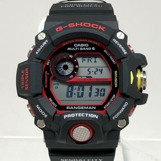 ジーショック(G-SHOCK)のG-SHOCK ジーショック CASIO カシオ 腕時計 GW-9400NFST-1AJR レンジマン RANGEMAN 緊急消防援助隊 電波ソーラー(腕時計(デジタル))