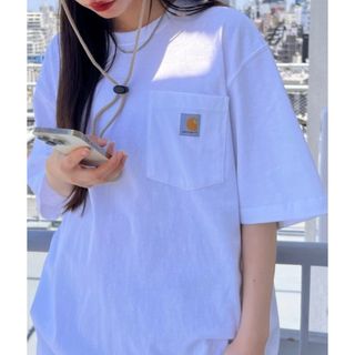 カーハート(carhartt)のCarhartt カーハート　POCKET TEE ヘビーウェイト　胸ロゴ(Tシャツ(半袖/袖なし))