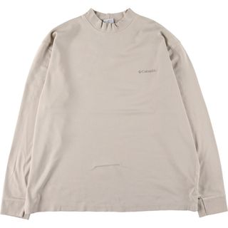 コロンビア(Columbia)の古着 コロンビア Columbia ハイネック ロングTシャツ ロンT メンズXL /eaa440813(Tシャツ/カットソー(半袖/袖なし))