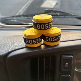 ゴーセン(GOSEN)のGOSEN グリップテープ 3個★アソート ゴーセン マイバチ★色変更可(その他)