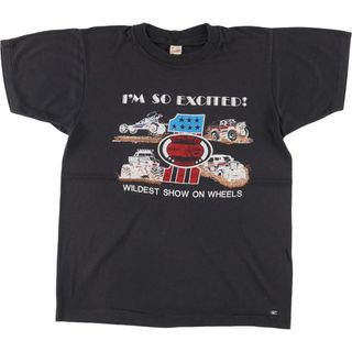 スクリーンスターズ(SCREEN STARS)の古着 80年代 スクリーンスターズ SCREEN STARS プリントTシャツ USA製 メンズM ヴィンテージ /eaa451921(Tシャツ/カットソー(半袖/袖なし))