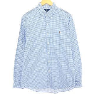 ラルフローレン(Ralph Lauren)の古着 ラルフローレン Ralph Lauren CLASSIC FIT 長袖 ボタンダウンチェックシャツ メンズL /eaa451472(シャツ)