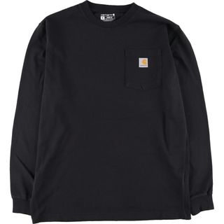 カーハート(carhartt)の古着 カーハート Carhartt Loose Fit 無地ポケットロングTシャツ ロンT メンズM /eaa440817(Tシャツ/カットソー(半袖/袖なし))