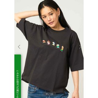 グラニフ(Graniph)のgraniph グラニフ　クレヨンしんちゃん　ビックシルエット　Tシャツ　アニメ(Tシャツ/カットソー(半袖/袖なし))