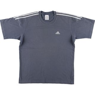 アディダス(adidas)の古着 アディダス adidas ワンポイントロゴTシャツ メンズL /eaa450780(Tシャツ/カットソー(半袖/袖なし))