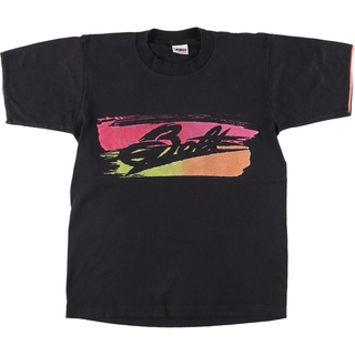 古着 90年代 LIGHTNIG BOLT プリントTシャツ USA製 メンズM ヴィンテージ /eaa451919(Tシャツ/カットソー(半袖/袖なし))
