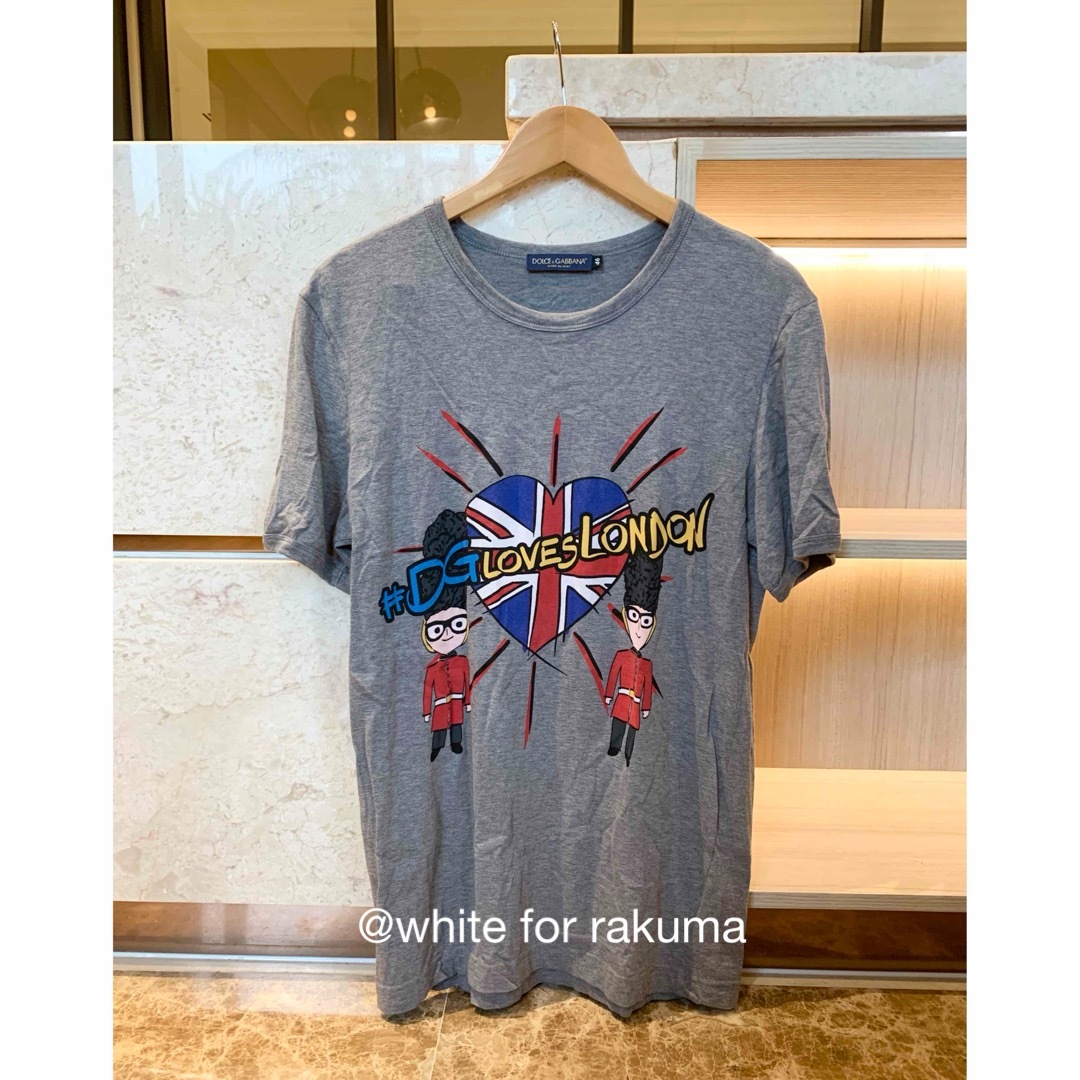 DOLCE&GABBANA ロゴTシャツプレゼント♡ロンドン柄 DOLCE&GABBANA ロゴTシャツプレゼント♡ロンドン柄