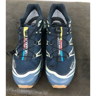 サロモン(SALOMON)のSALOMON xt-6 ゴアテックス ネイビー(スニーカー)