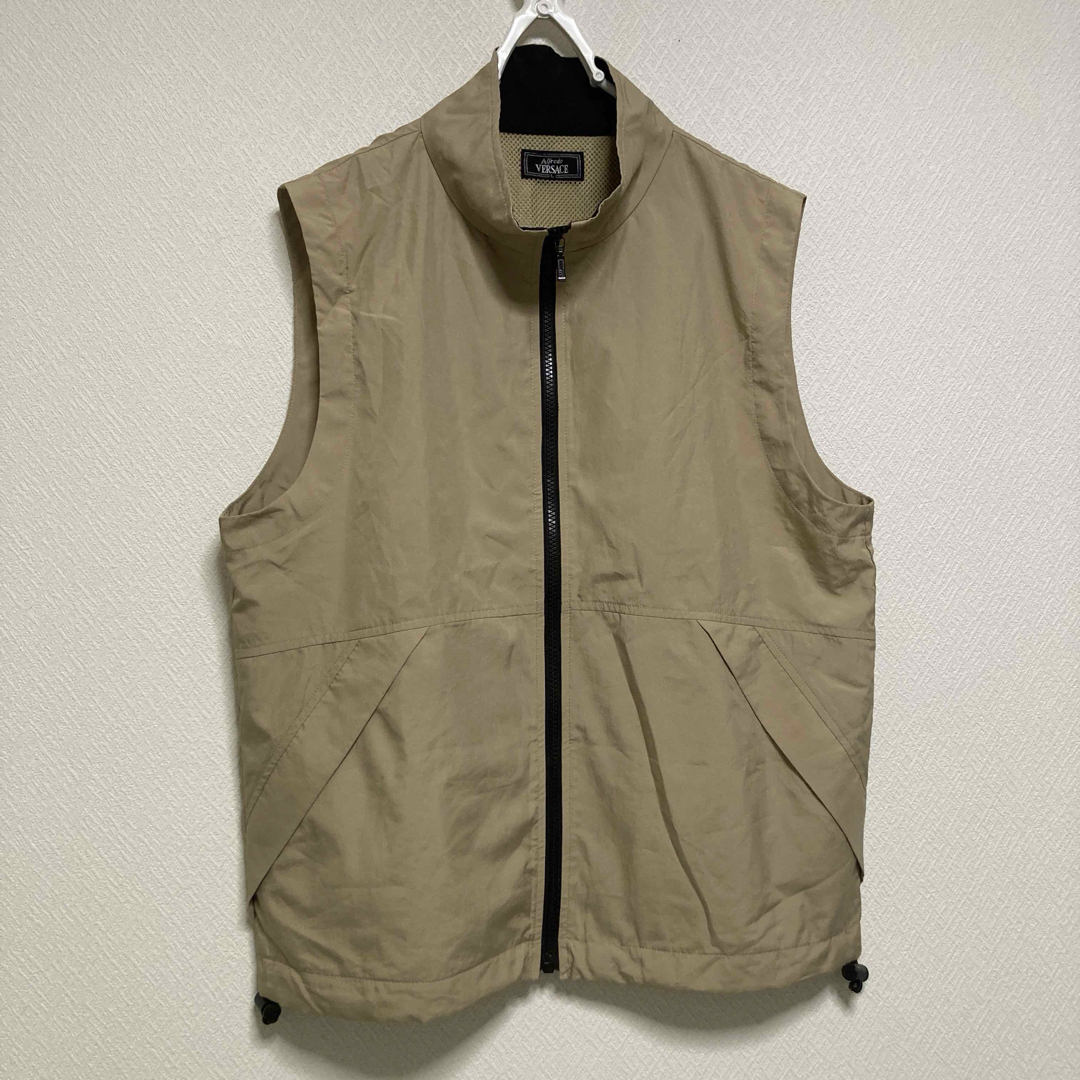 VERSACE - 90s Alfredo VERSACE ヴェルサーチ ナイロンベストの VERSACE - 90s Alfredo VERSACE ヴェルサーチ ナイロンベストの