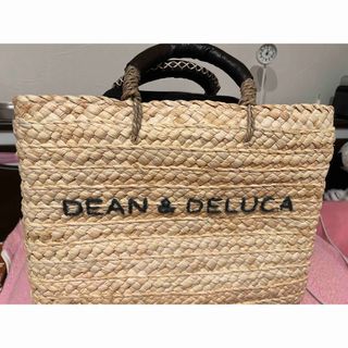 ディーンアンドデルーカ(DEAN & DELUCA)のDean & DeLuca保冷ポーチ付きカゴバック　(かごバッグ/ストローバッグ)