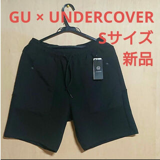 ジーユー(GU)の新品 GU UNDERCOVER アンダーカバー ダブルフェイスショーツ S 黒(ショートパンツ)