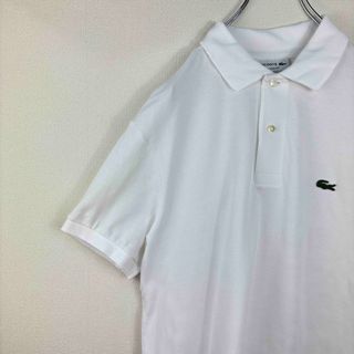 ラコステ(LACOSTE)のラコステ　LACOSTE ポロシャツ　半袖　クラシックフィット　5 ホワイト　白(ポロシャツ)