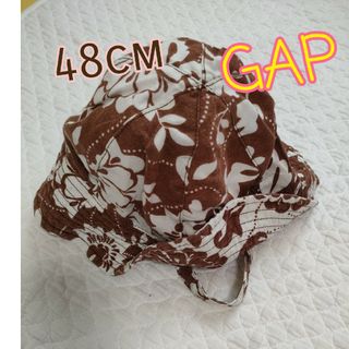 GAP 帽子　48cm 茶色　男女兼用