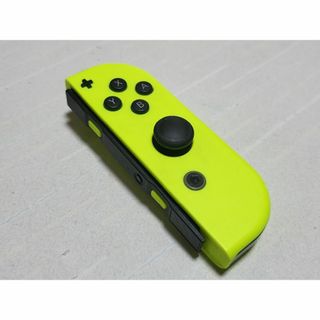 ニンテンドウ(任天堂)の動作OK ジョイコン R ネオンイエロー スプラ switch 任天堂(その他)