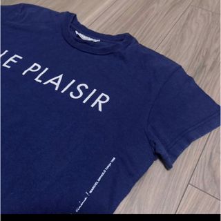 アニエスベー(agnes b.)のアニエス・ベーLEPLAISIRネイビーT(Tシャツ(半袖/袖なし))