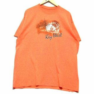 ＠美品 Key West キーウエスト Tシャツt824 フロリダ L(Tシャツ/カットソー(半袖/袖なし))